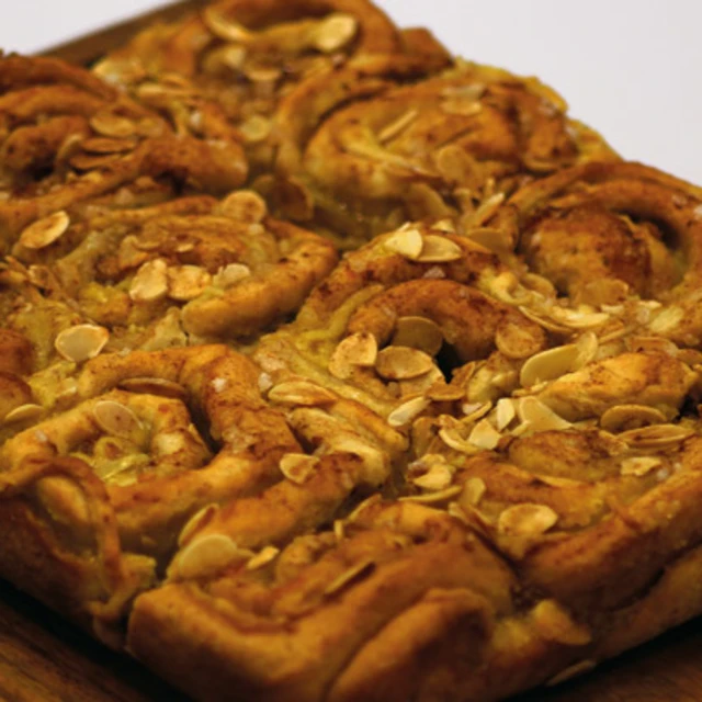 Almond, Marmalade and Cinnamon Swirls