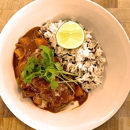Goan Curry with Diced Turkey Thigh