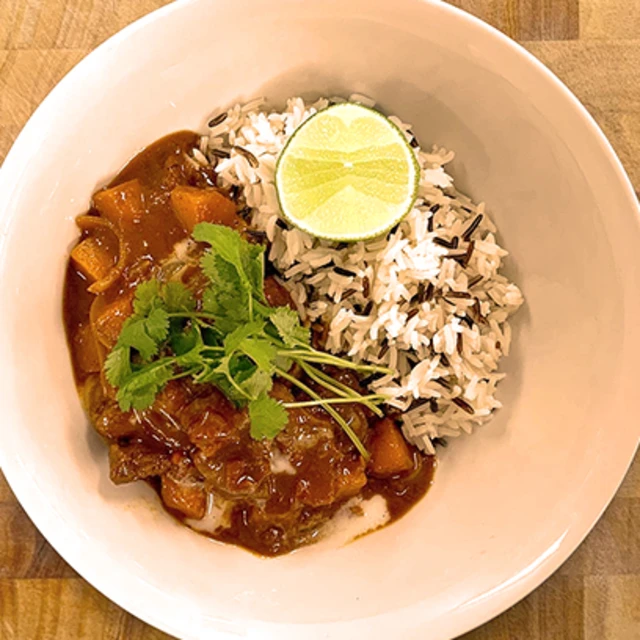 Goan Curry with Diced Turkey Thigh
