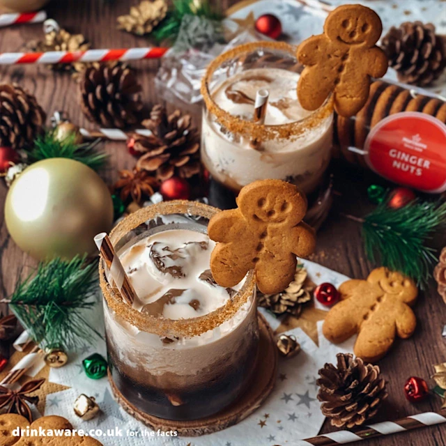 White Christmas Cocktail (Pumpkin Spice White Russian)