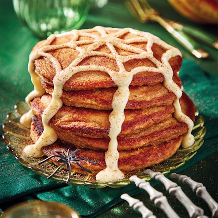 Pumpkin Pancake Stack