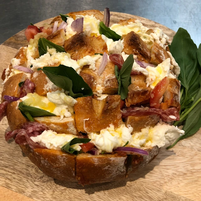 Sharing Pizza Melt Coburg Loaf