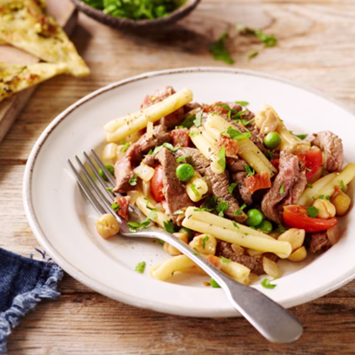 Beef, Bean and Chorizo Pasta
