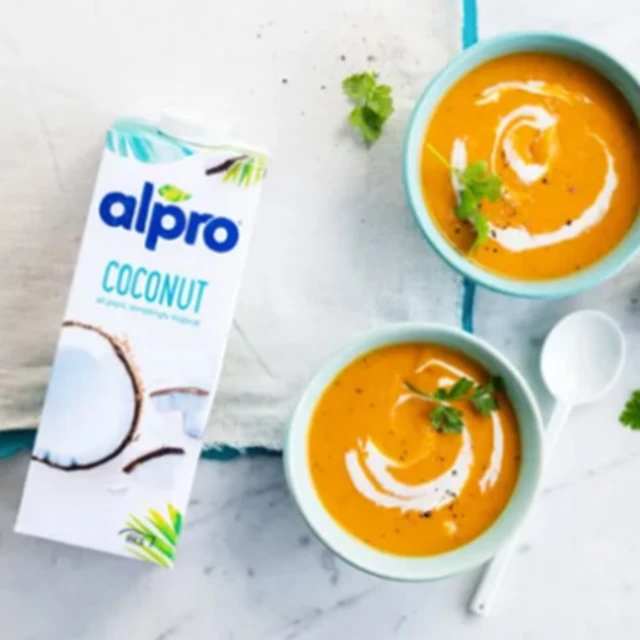 Red Lentil, Sweet Potato and Coconut Soup Vegetarian