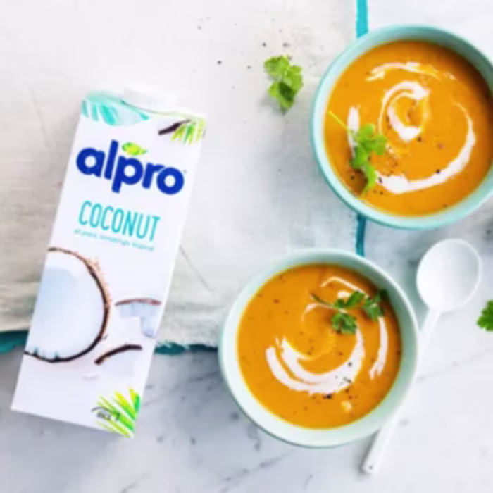 Red Lentil, Sweet Potato and Coconut Soup Vegetarian