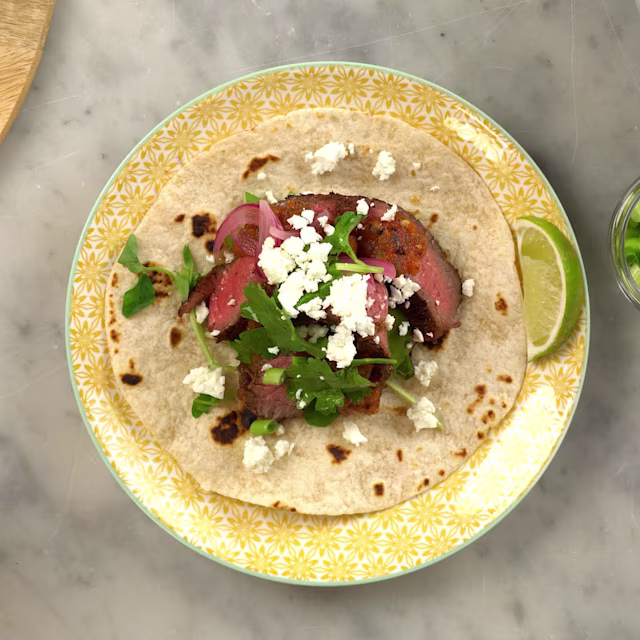 Chipotle Beef Rump Tacos with Ale Salsa