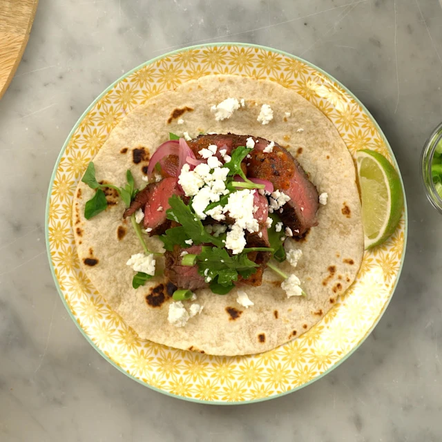 Chipotle Beef Rump Tacos with Ale Salsa