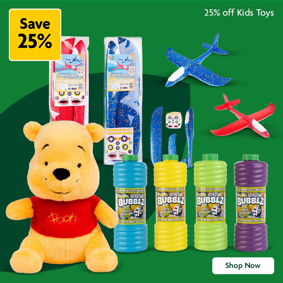 25% off kids toys