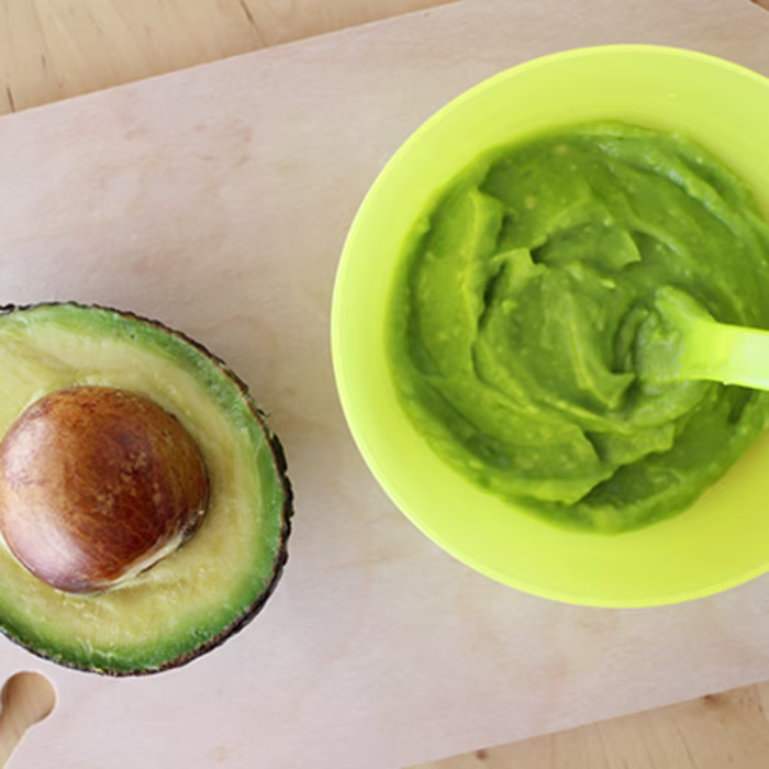 Smashed Avocado and Banana