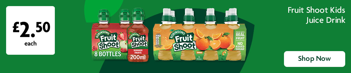 Fruitshoot Promotional Banner