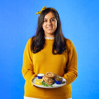 Amina's Egg Paratha Rolls with Chilli and Tomato Salsa Dip