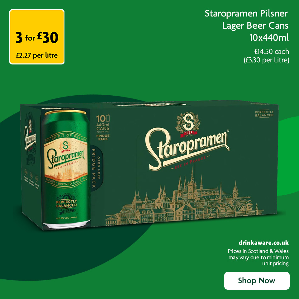 Staropramen Promotional  Banner