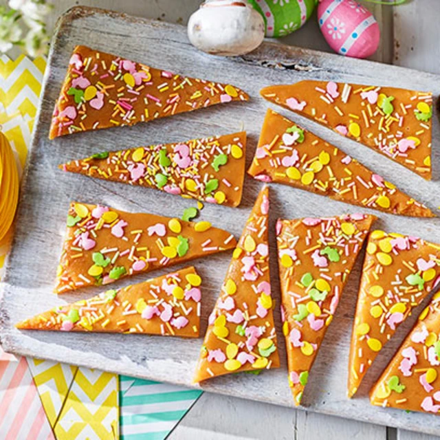 Easter Butter Toffee Bark