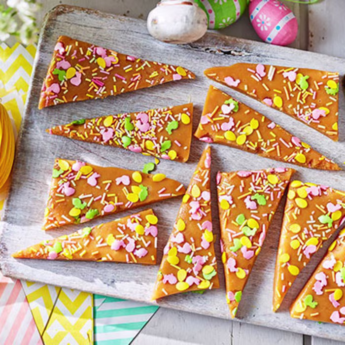 Easter Butter Toffee Bark