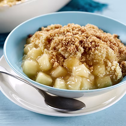 Quick and Easy Apple Crumble