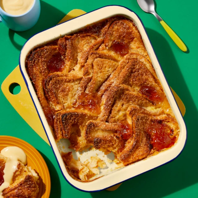 Marmalade Sandwich Bread & Butter Pudding