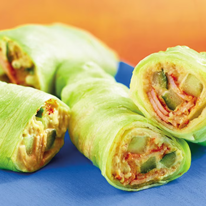 Turkey and Cucumber Lettuce Wrap