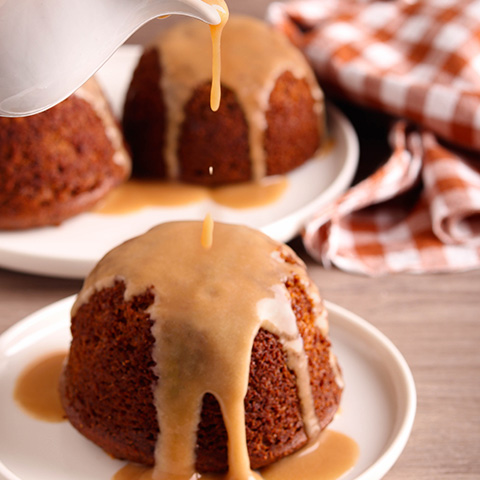 Sticky Toffee Apple Puddings