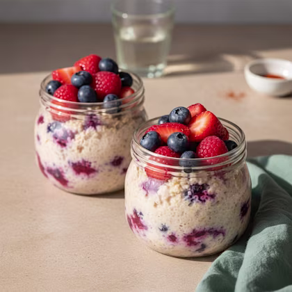 Super Fruity Overnight Oats