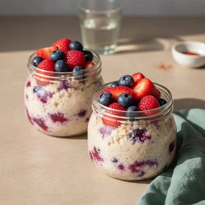 Super Fruity Overnight Oats