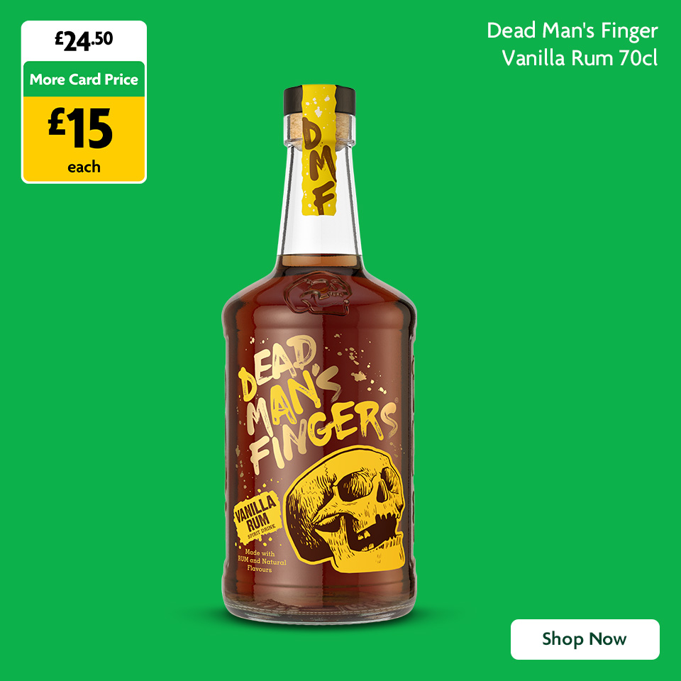 Dead Mans's Finger Vanilla Rum banner