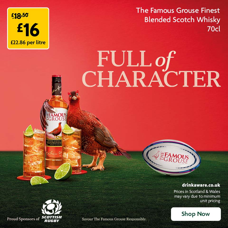 The Famous Grouse Promotional Banner