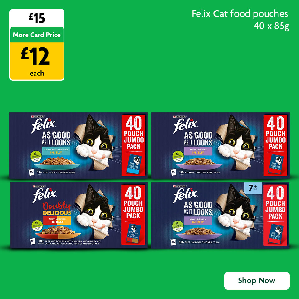 Felix Cat Food Pouches