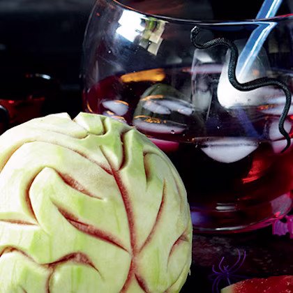 Melon Brain and Blood Fizz
