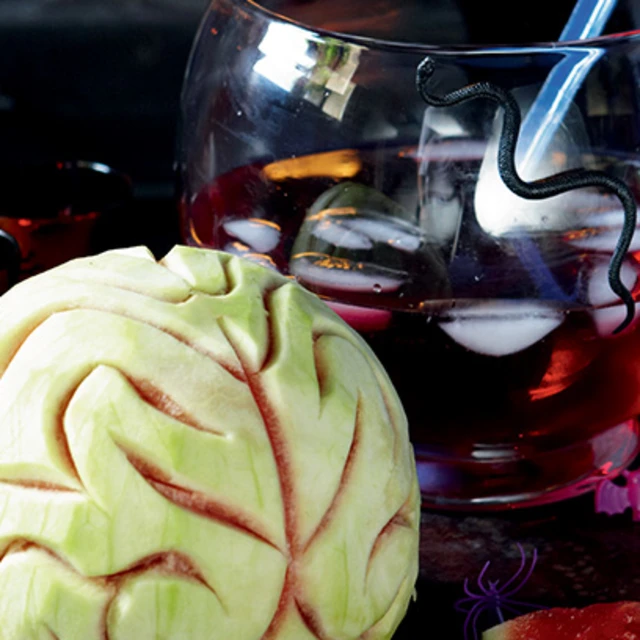 Melon Brain and Blood Fizz