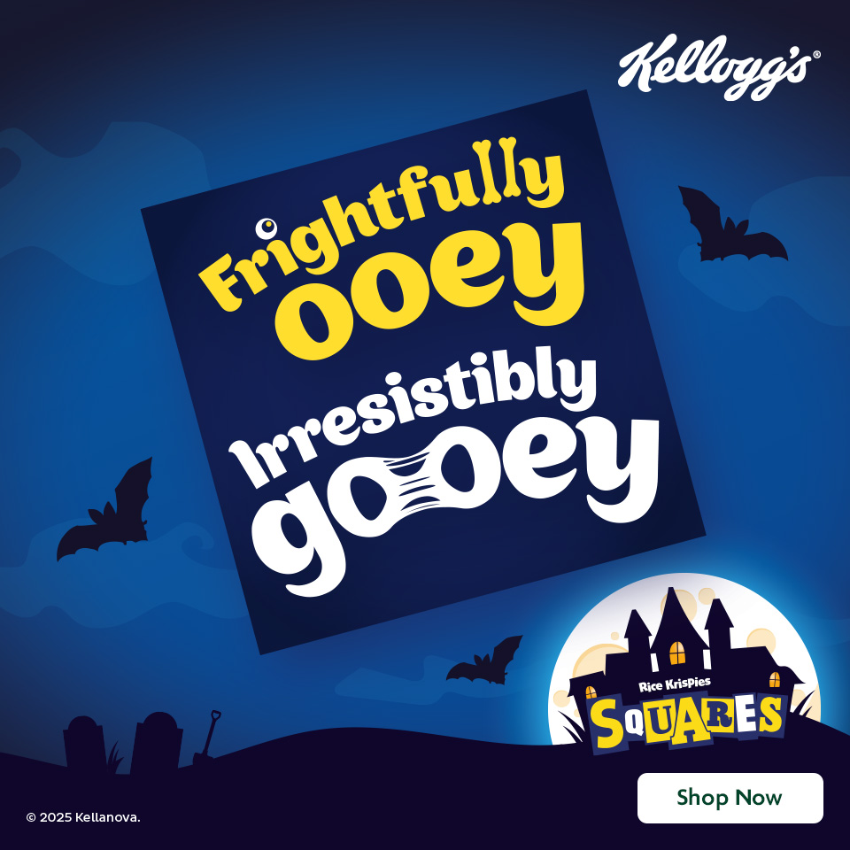Kelloggs promotional banner