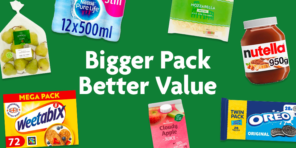 Bigger Pack Better Value