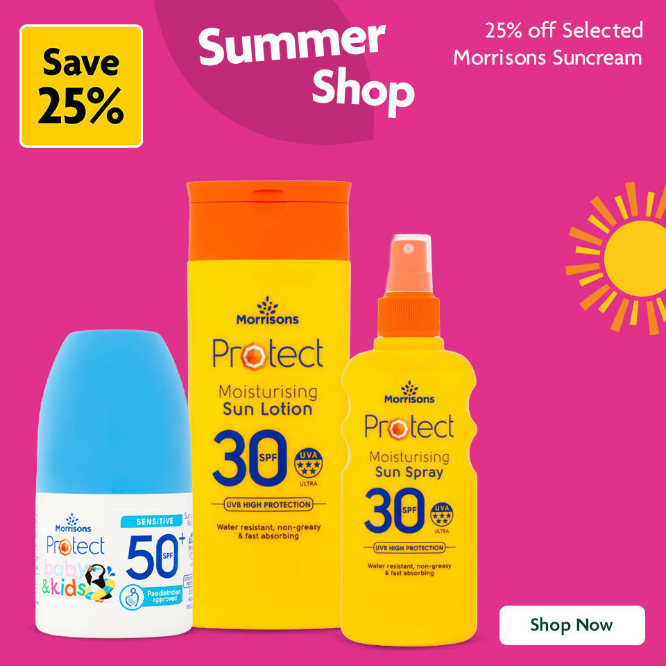 25% off suncream