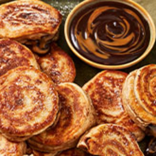 Fondue Pancake Poppers