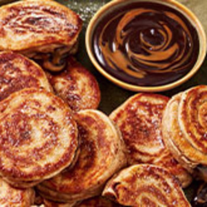 Fondue Pancake Poppers