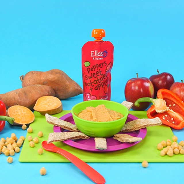 Ella's Kitchen Apples, Sweet Potatoes and Peppers Moroccan Dip