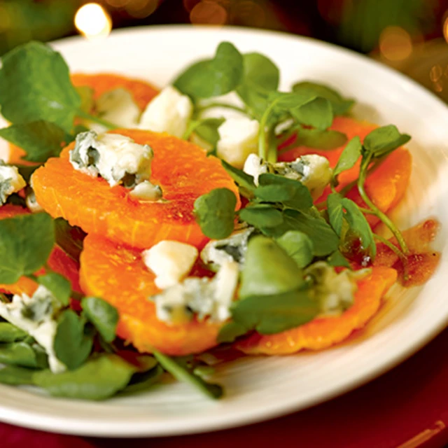 Clementine and Blue Cheese Salad