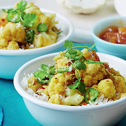Red Lentil, Cauliflower and Coconut Curry