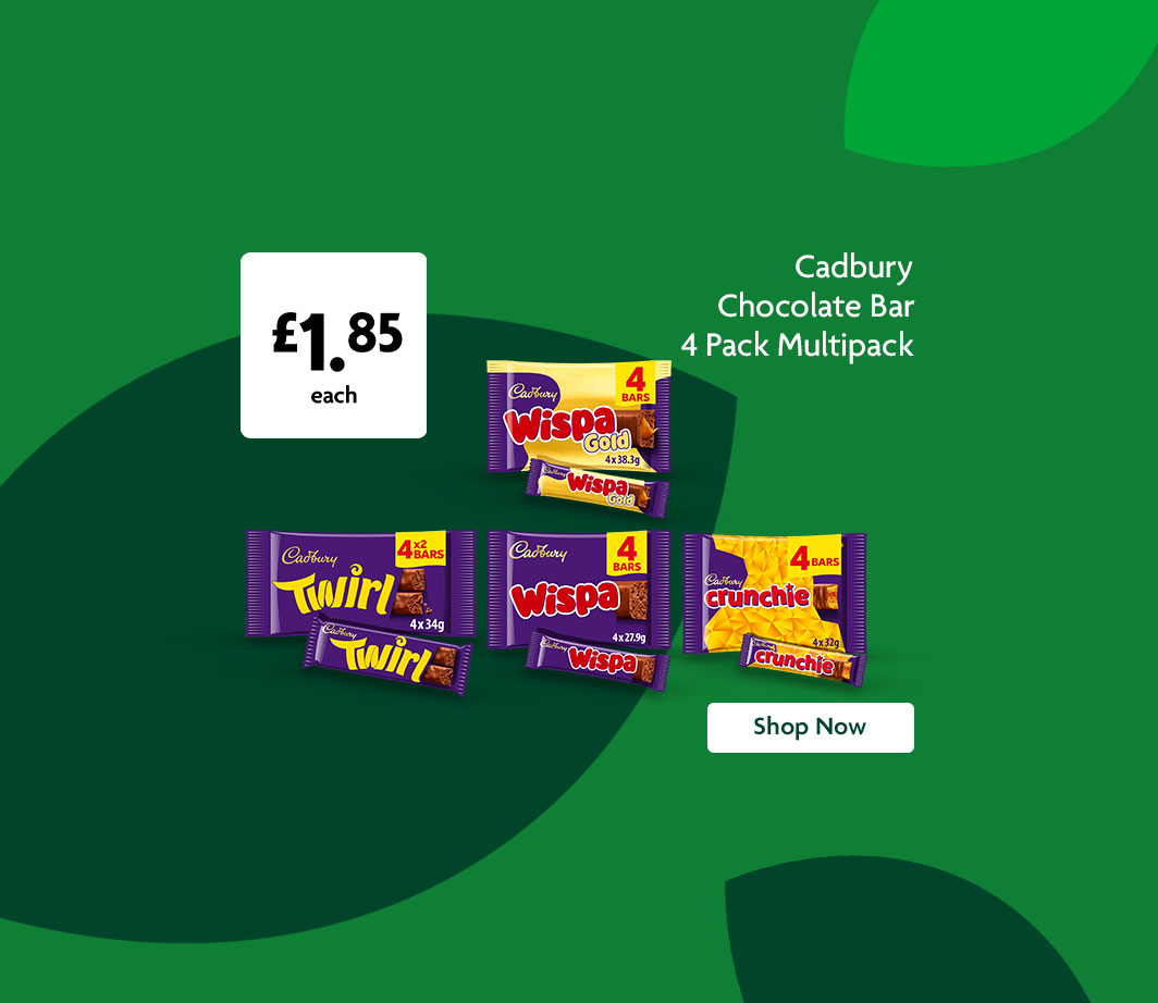 Cadbury promo banner