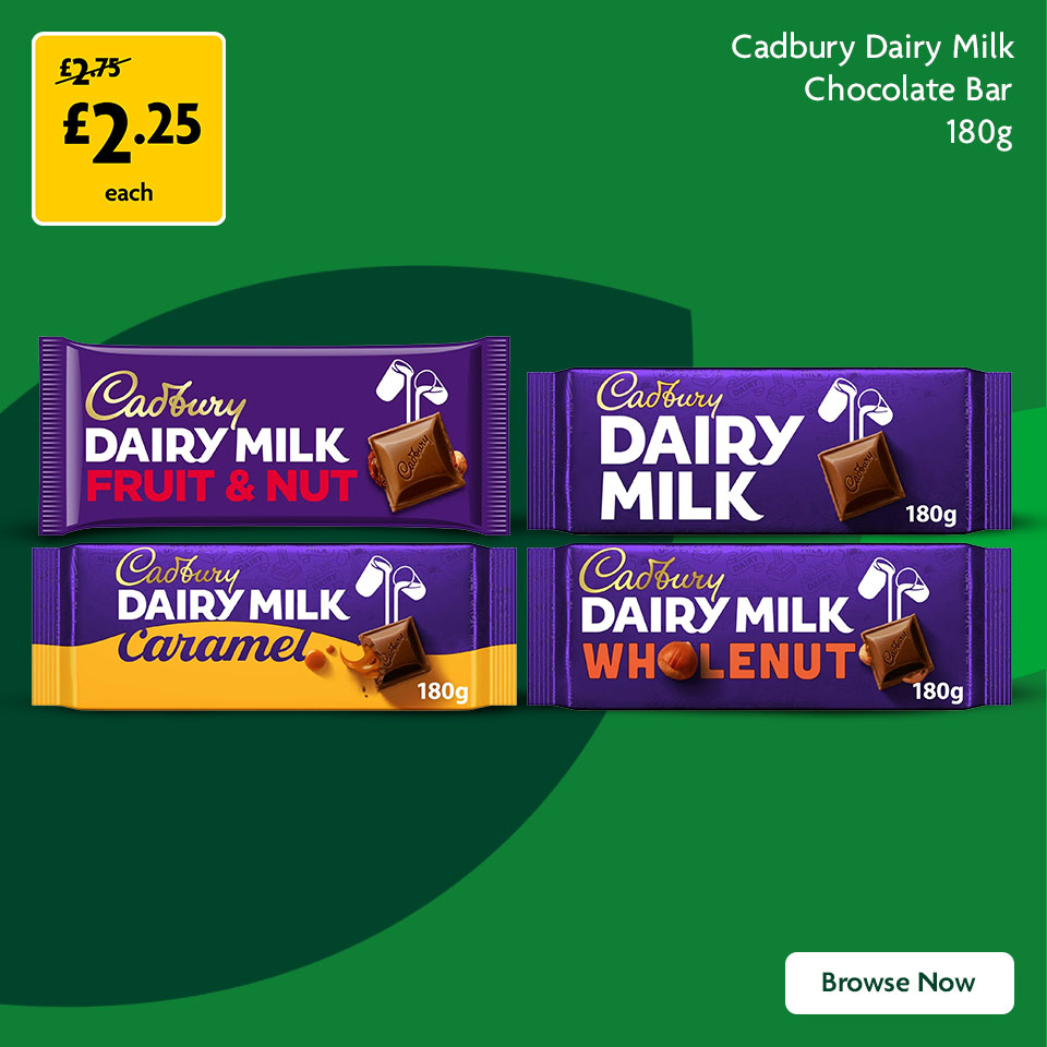 Cadbury Promotional Banner