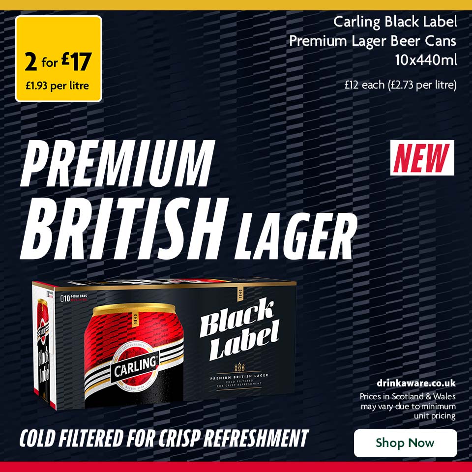 Carling - Black Label Promotional Banner 