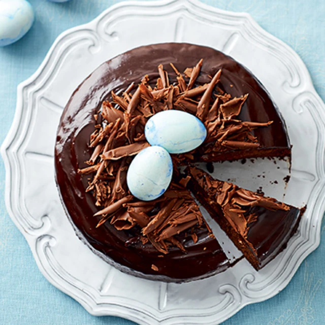 Rich Chocolate Easter Cake