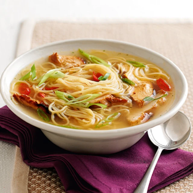 Chicken, Noodle and Chilli Soup