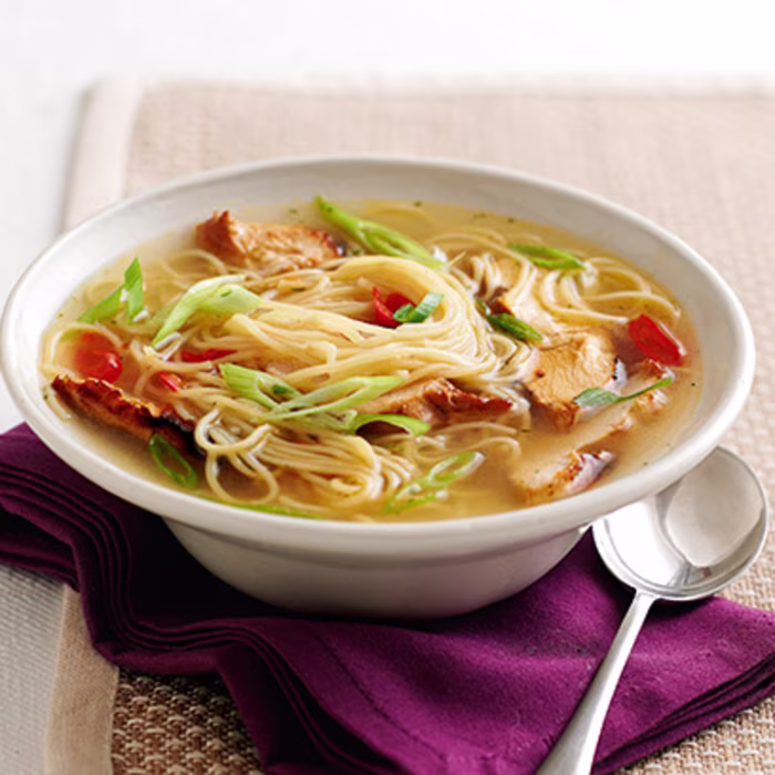 Chicken, Noodle and Chilli Soup