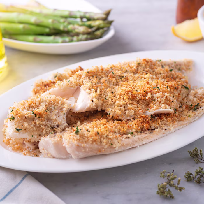Spanish Baked Hake with Garlic Roast Potatoes