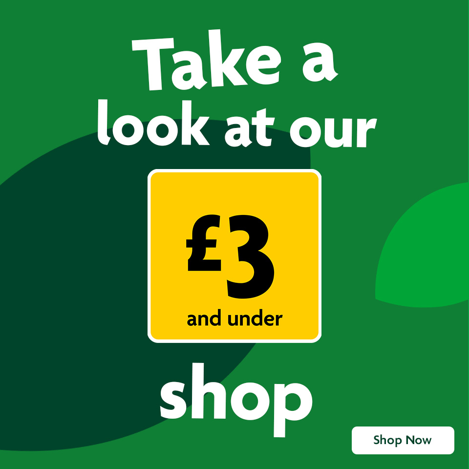 Take a look at our £2 & £3 shop