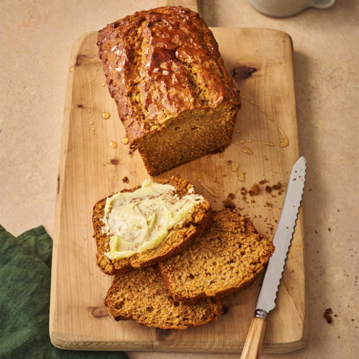 Hot Honey Pumpkin Bread