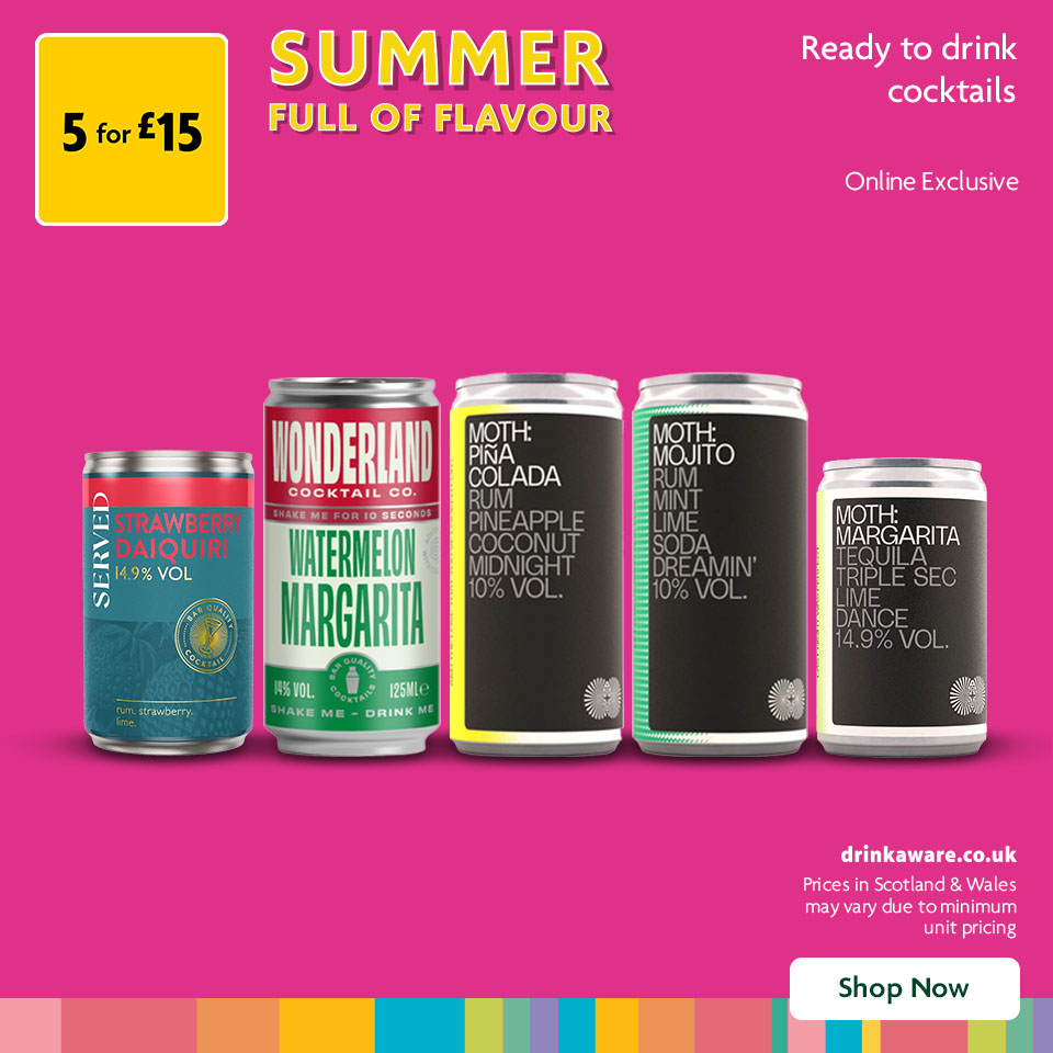 Ready to Drink Cocktail 5 for £15
