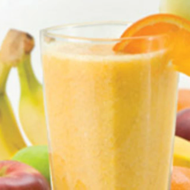 Apple, Orange and Banana Smoothie