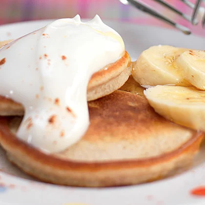 Banana and Cinnamon Pancakes