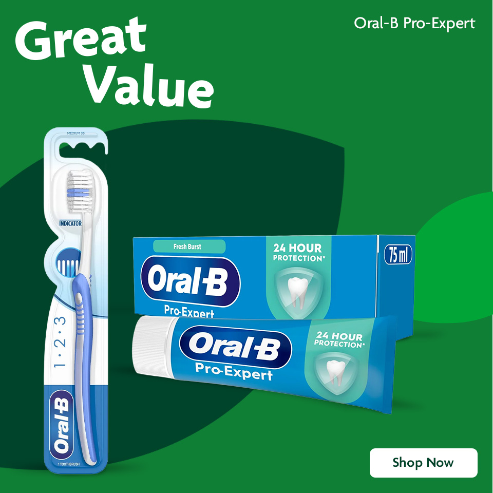 Oral B Promotional Banner 